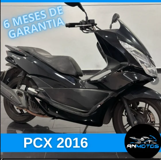 Honda PCX 2016 preta