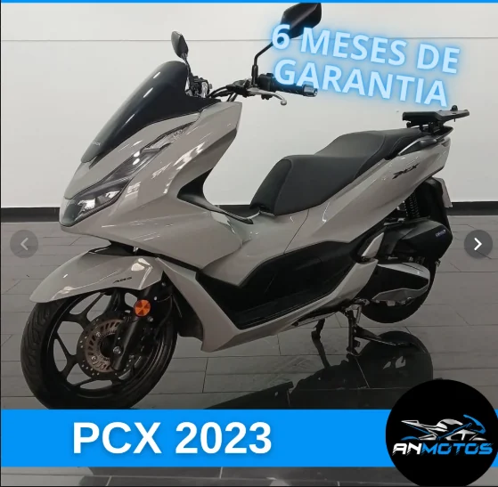 Honda PCX 2023 cinzenta disponível na AN MOTOS
